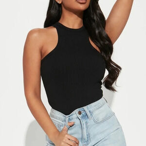 Fashion Nova ribbed bodysuit